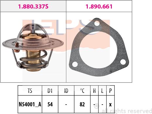 MDR EPS-1880 644 - Termostat, rashladna tekućinu www.molydon.hr