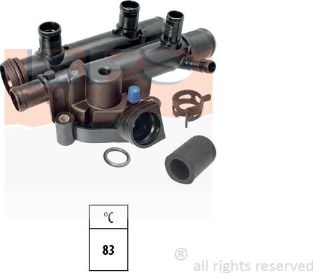 MDR EPS-1880 666K - Termostat, rashladna tekućinu www.molydon.hr