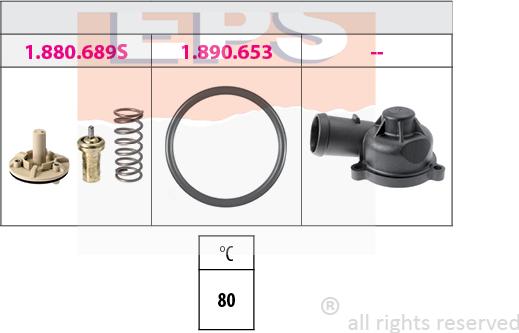 MDR EPS-1880 689K - Termostat, rashladna tekućinu www.molydon.hr