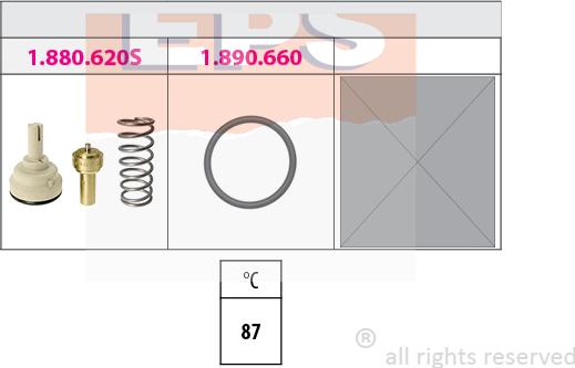 MDR EPS-1880 621 - Termostat, rashladna tekućinu www.molydon.hr