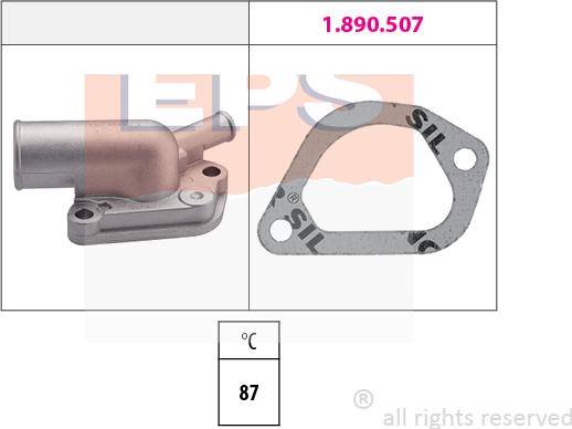 MDR EPS-1880 163 - Termostat, rashladna tekućinu www.molydon.hr