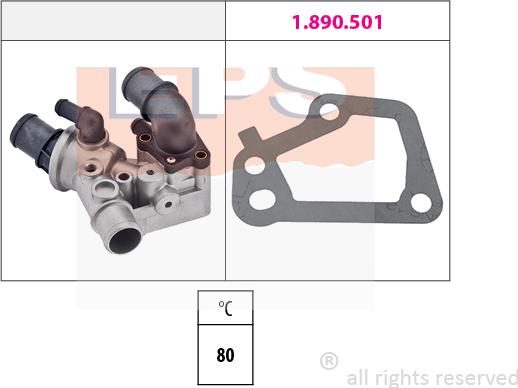 MDR EPS-1880 100 - Termostat, rashladna tekućinu www.molydon.hr