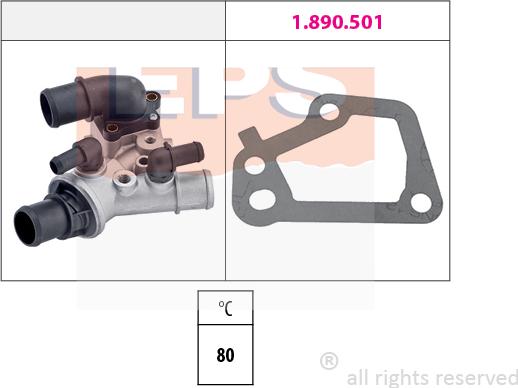 MDR EPS-1880 102 - Termostat, rashladna tekućinu www.molydon.hr