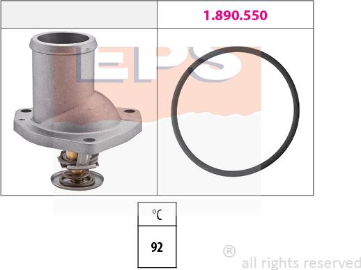 MDR EPS-1880 188 - Termostat, rashladna tekućinu www.molydon.hr