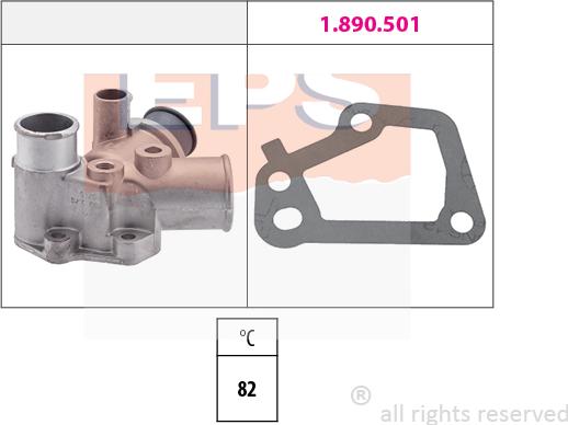 MDR EPS-1880 128 - Termostat, rashladna tekućinu www.molydon.hr