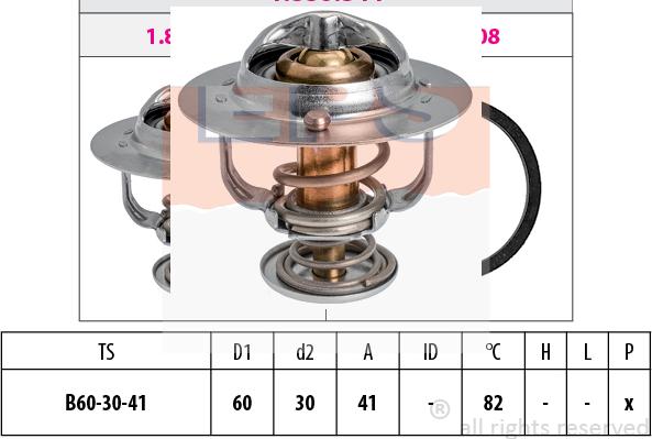 MDR EPS-1880 844S - Termostat, rashladna tekućinu www.molydon.hr