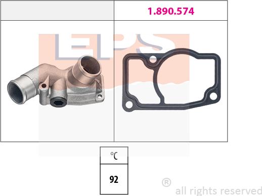 MDR EPS-1880 832 - Termostat, rashladna tekućinu www.molydon.hr