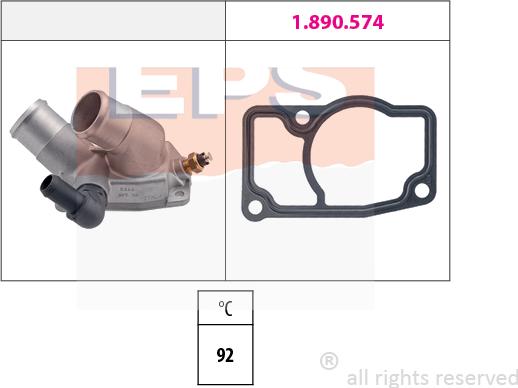 MDR EPS-1880 344 - Termostat, rashladna tekućinu www.molydon.hr