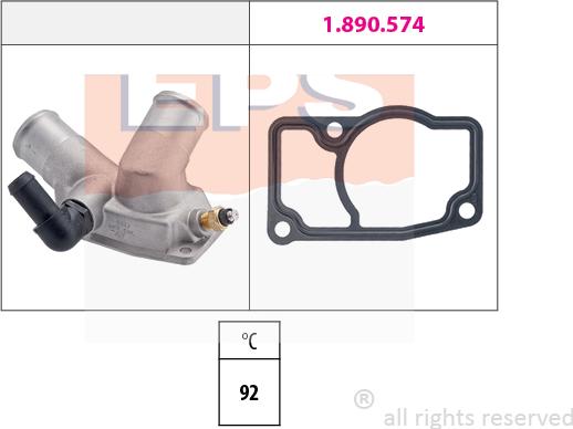 MDR EPS-1880 343 - Termostat, rashladna tekućinu www.molydon.hr