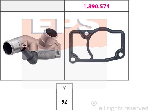 MDR EPS-1880 347 - Termostat, rashladna tekućinu www.molydon.hr