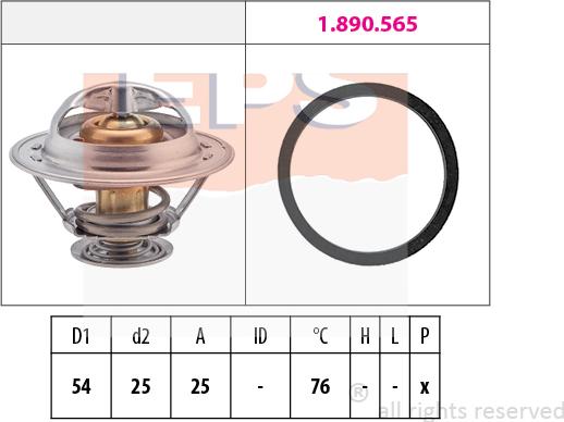 MDR EPS-1880 328 - Termostat, rashladna tekućinu www.molydon.hr