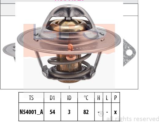 MDR EPS-1880 233 - Termostat, rashladna tekućinu www.molydon.hr