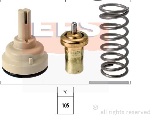 MDR EPS-1880 744S - Termostat, rashladna tekućinu www.molydon.hr