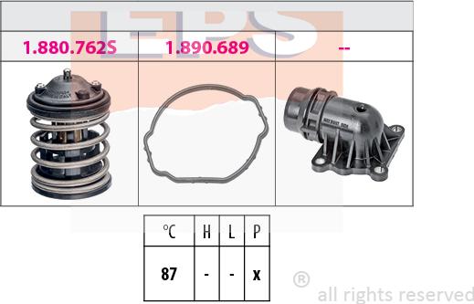 MDR EPS-1880 763 - Termostat, rashladna tekućinu www.molydon.hr