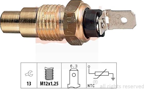 MDR EPS-1830 078 - Senzor, temperatura rashladne tekućinu www.molydon.hr