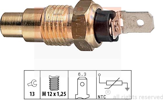 MDR EPS-1830 078 - Senzor, temperatura rashladne tekućinu www.molydon.hr