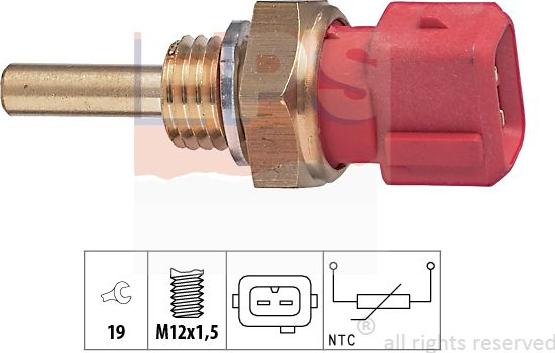 MDR EPS-1830 155 - Senzor, temperatura rashladne tekućinu www.molydon.hr