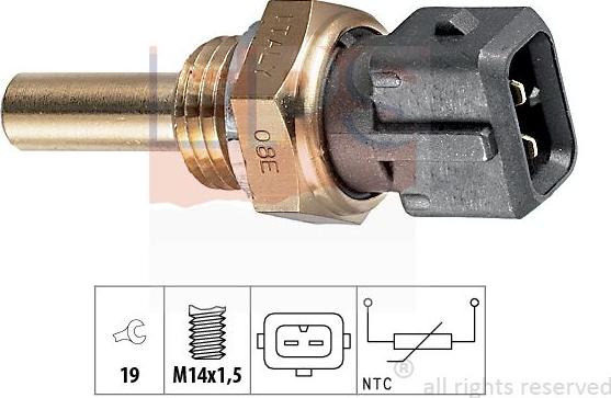 MDR EPS-1830 176 - Senzor, temperatura rashladne tekućinu www.molydon.hr