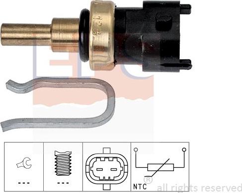 MDR EPS-1830 395 - Senzor, temperatura rashladne tekućinu www.molydon.hr