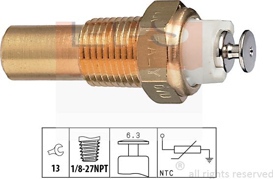 MDR EPS-1830 235 - Senzor, temperatura rashladne tekućinu www.molydon.hr