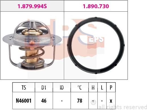 MDR EPS-1879 994 - Termostat, rashladna tekućinu www.molydon.hr