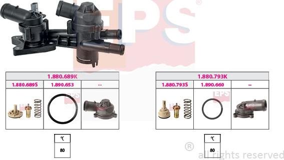 MDR EPS-1879 959KK - Termostat, rashladna tekućinu www.molydon.hr