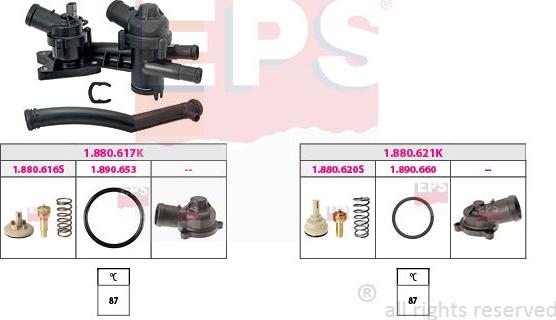 MDR EPS-1879 955KK - Termostat, rashladna tekućinu www.molydon.hr