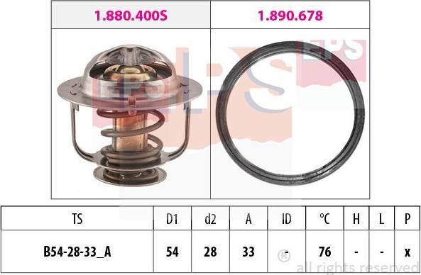 MDR EPS-1879 934 - Termostat, rashladna tekućinu www.molydon.hr