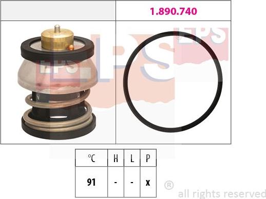 MDR EPS-1879 977 - Termostat, rashladna tekućinu www.molydon.hr