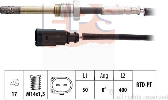 MDR EPS-1220 066 - Senzor, temperatura Ispušnih plinova www.molydon.hr