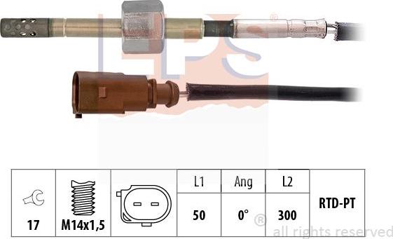 MDR EPS-1220 149 - Senzor, temperatura Ispušnih plinova www.molydon.hr