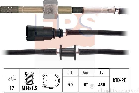 MDR EPS-1220 245 - Senzor, temperatura Ispušnih plinova www.molydon.hr