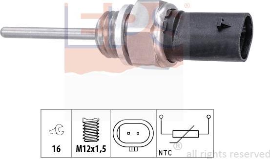 MDR EPS-1220 257 - Senzor, temperatura Ispušnih plinova www.molydon.hr