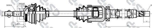 MDR GSP-262002 - Pogonska osovina www.molydon.hr