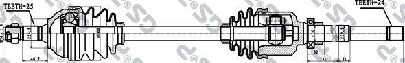 MDR GSP-210197 - Pogonska osovina www.molydon.hr