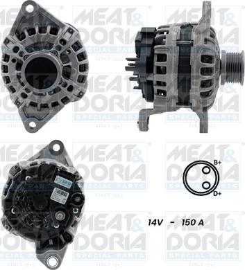 Meat & Doria 55101375G - Alternator www.molydon.hr