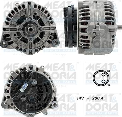 Meat & Doria 5510749G - Alternator www.molydon.hr