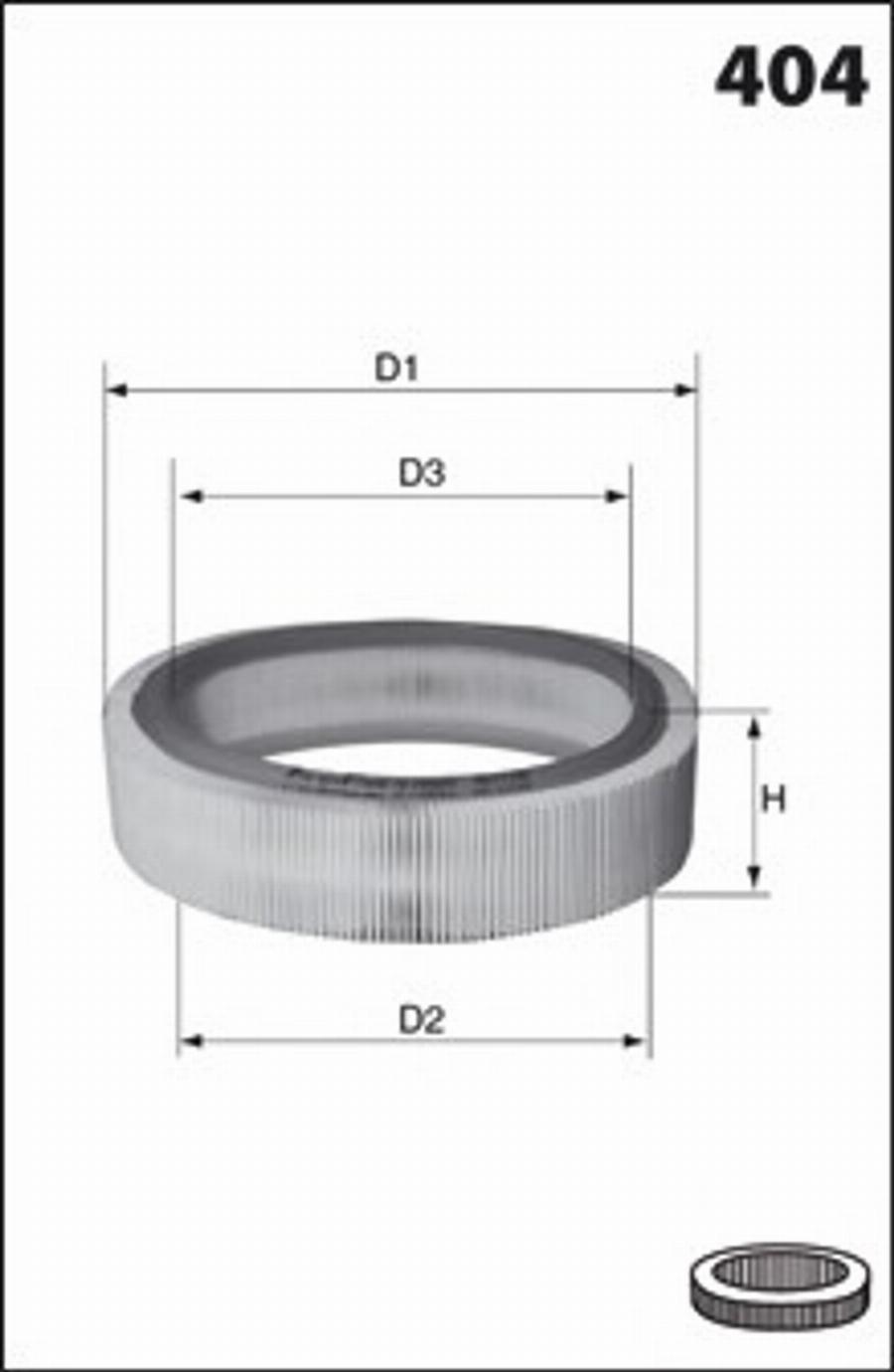 Mecafilter 115 - Filter za zrak www.molydon.hr