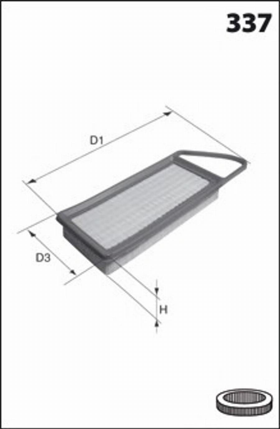 Mecafilter 261 - Filter za zrak www.molydon.hr