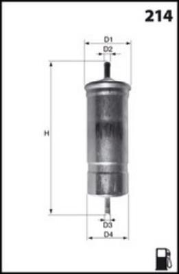 Mecafilter ELE6001 - Filter za gorivo www.molydon.hr