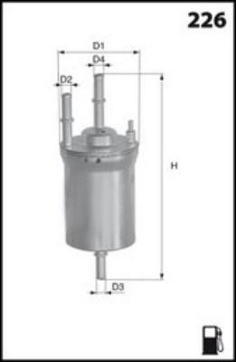 Mecafilter ELE6106 - Filter za gorivo www.molydon.hr