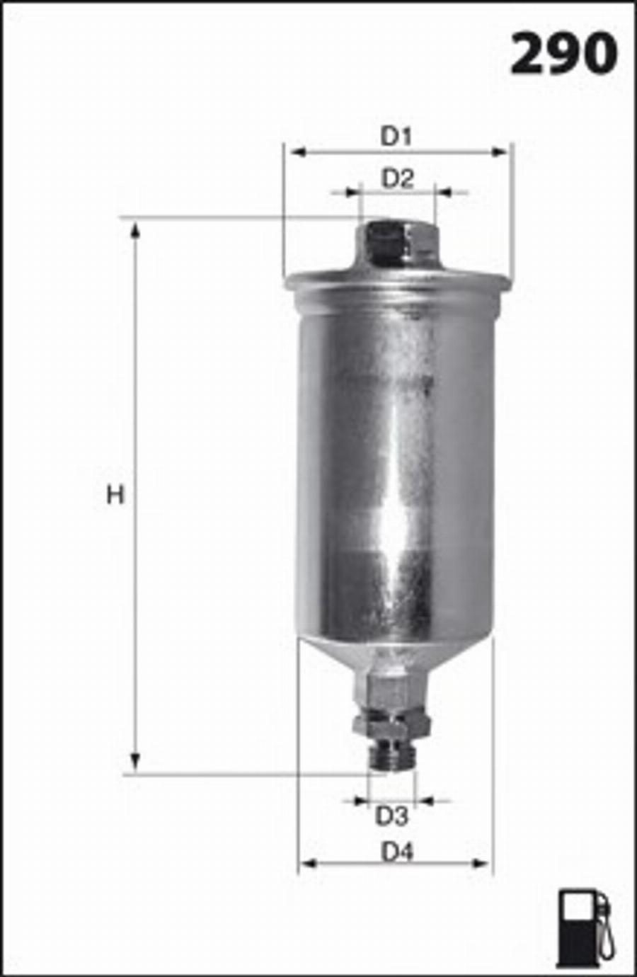 Mecafilter ELE3573 - Filter za gorivo www.molydon.hr