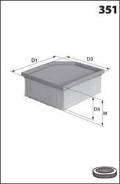 Mecafilter ELP9329 - Filter za zrak www.molydon.hr