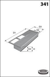 Mecafilter ELP9681 - Filter za zrak www.molydon.hr