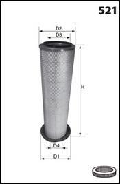 Mecafilter FA3443 - Filter za zrak www.molydon.hr