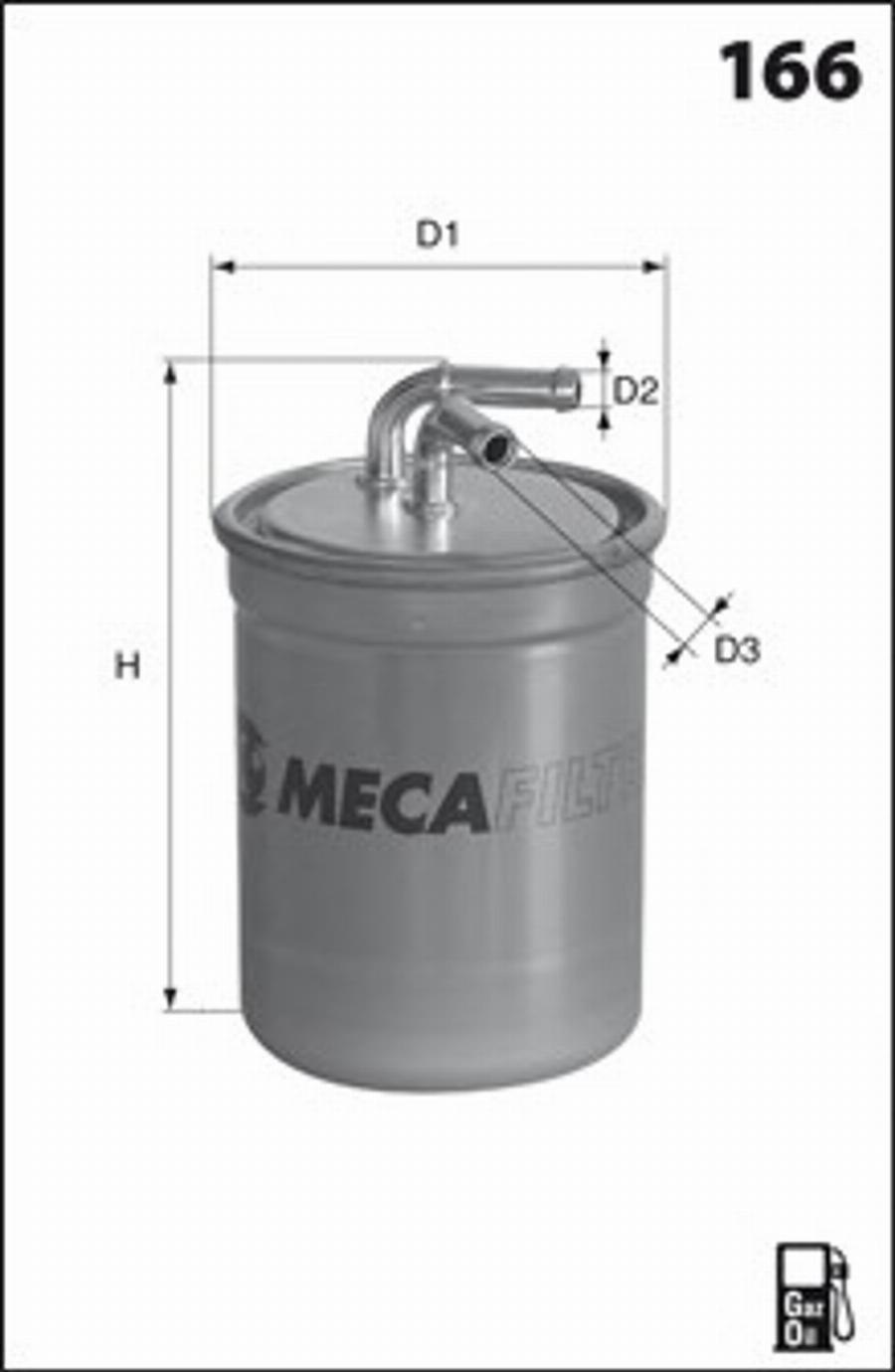 Mecafilter G59 - Filter za gorivo www.molydon.hr