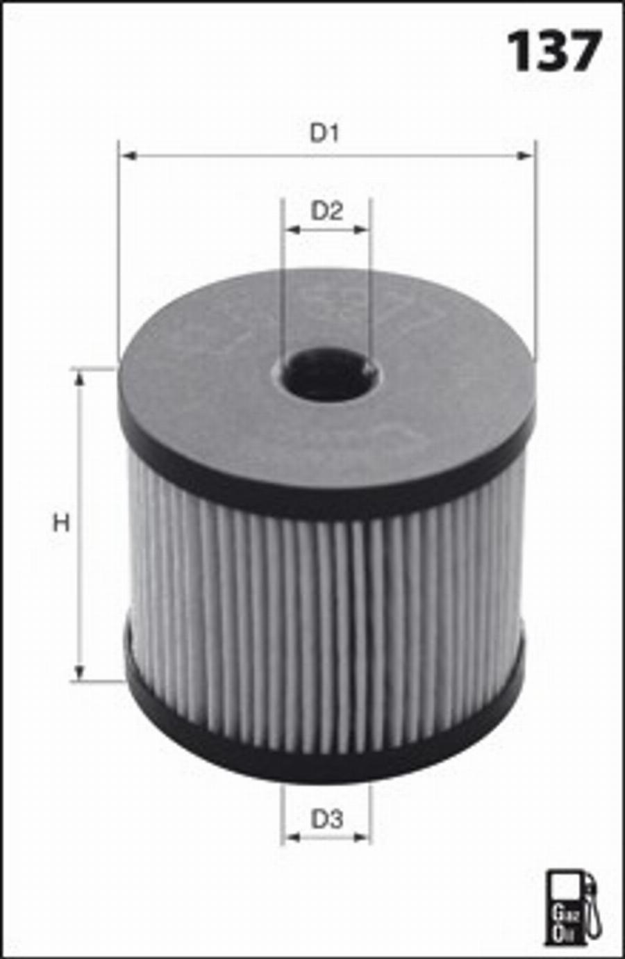 Mecafilter G02 - Filter za gorivo www.molydon.hr