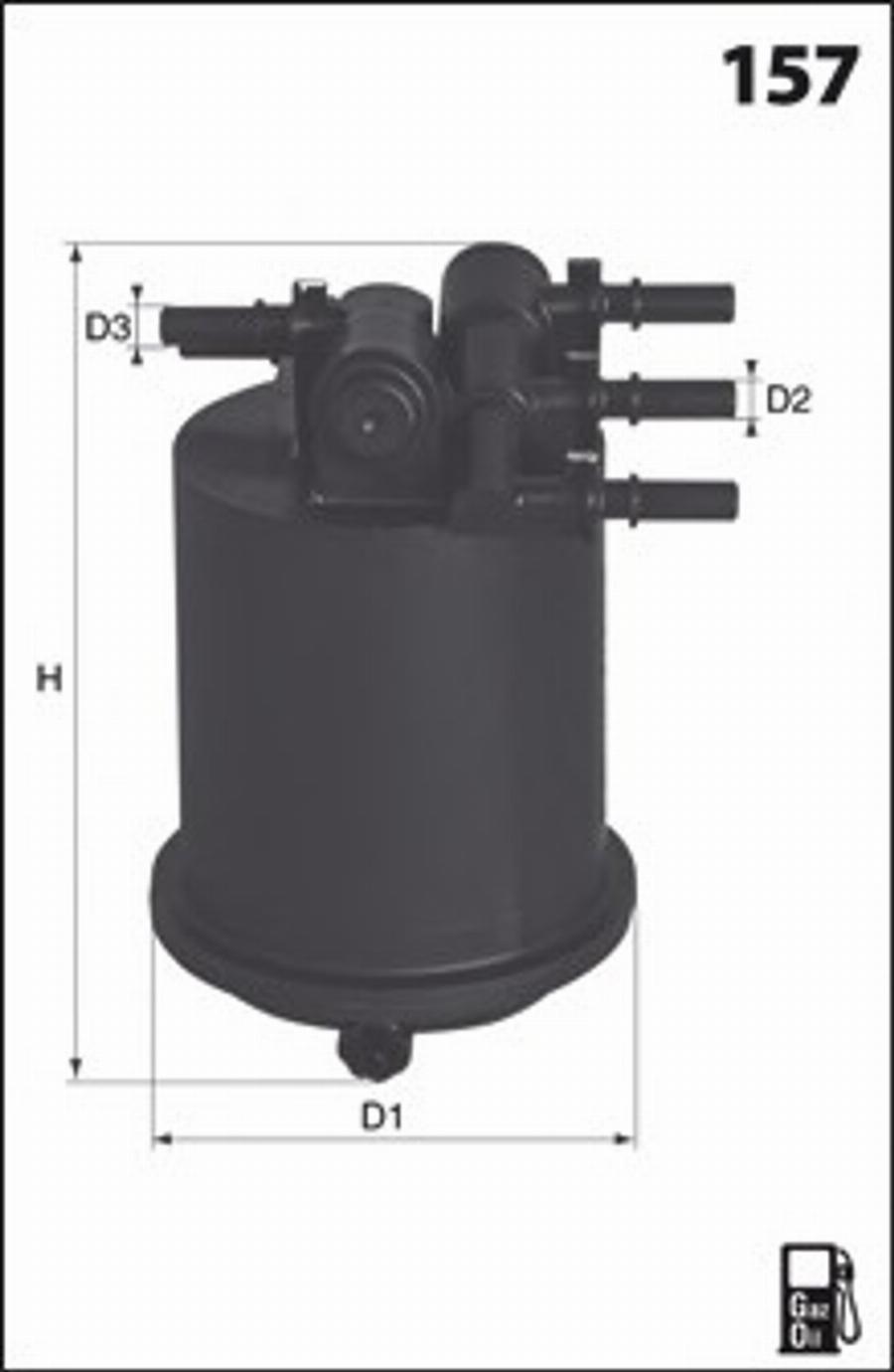 Mecafilter G22 - Filter za gorivo www.molydon.hr