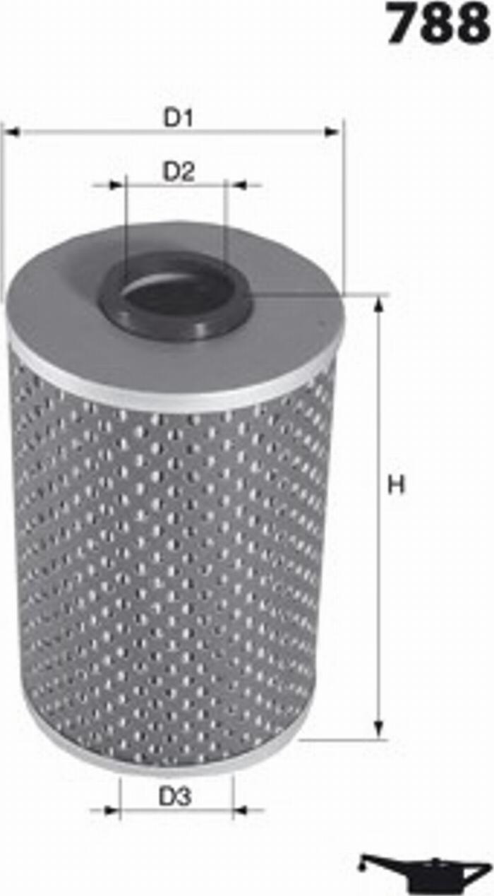 Mecafilter I23 - Filter za ulje www.molydon.hr