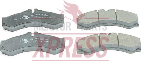 Meritor MDP1043 - Komplet Pločica, disk-kočnica www.molydon.hr